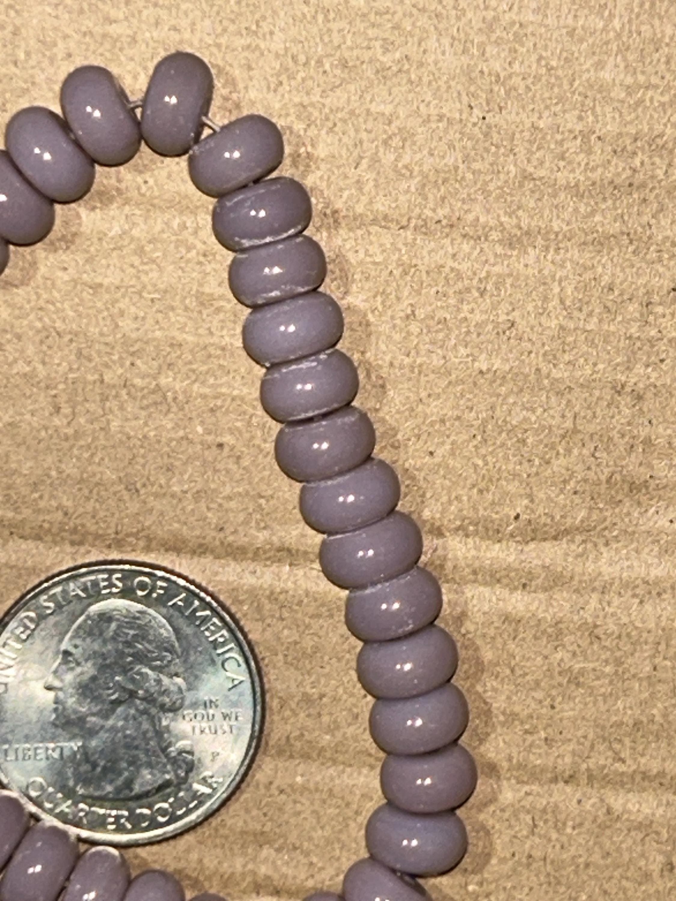 Yellow Quartz Rondelle Beads, 6mm Smooth Gemstone Strand - Thumbnail 11