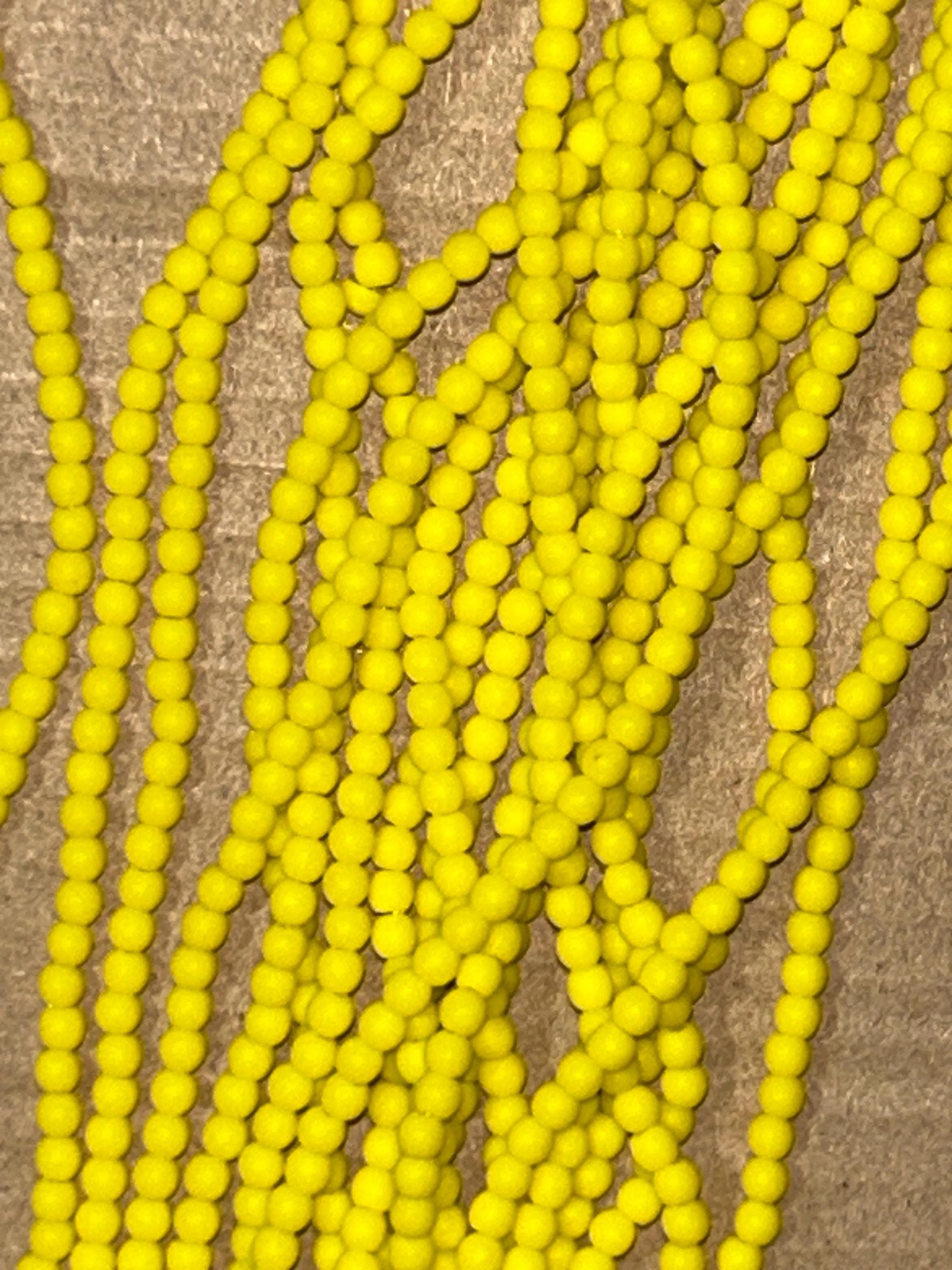 Matte Opaque Czech Glass Beads | Size 3mm Assorted Color Options | Jewelry Making Supplies - Thumbnail 19