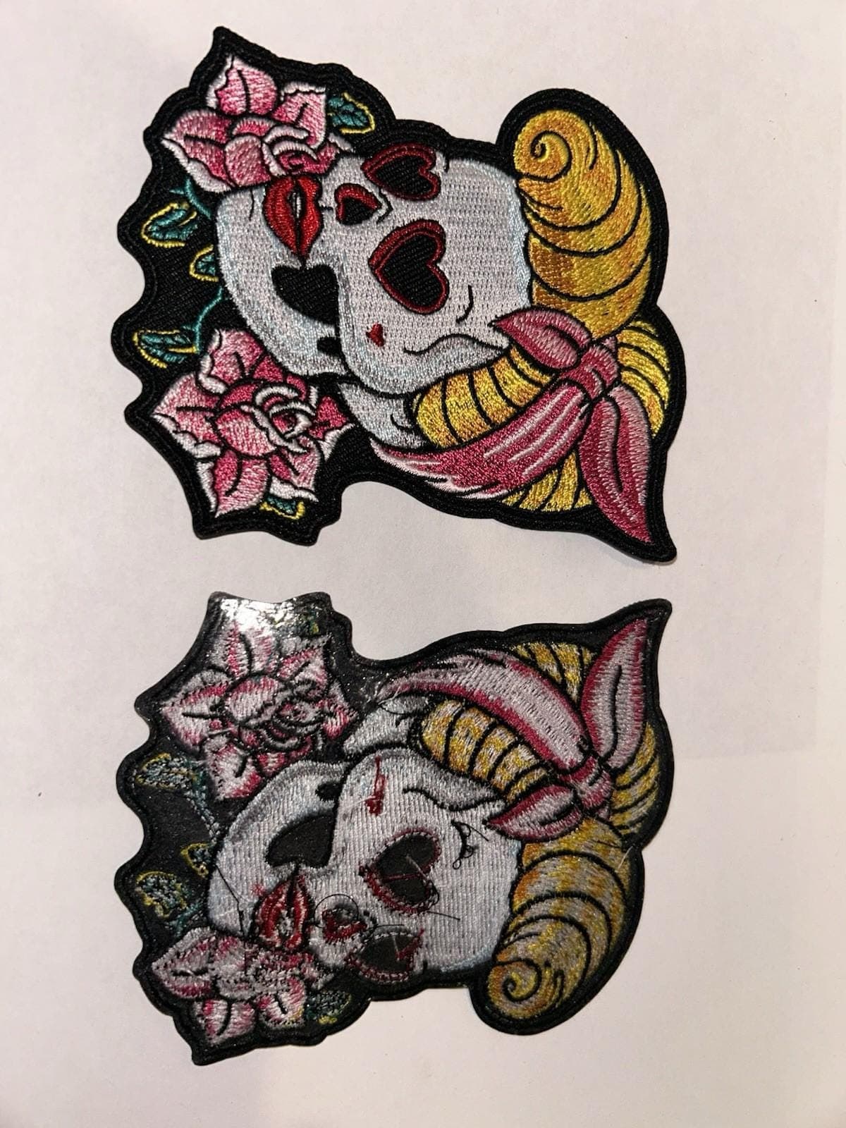 Iron-On Embroidery Patch: Stylish Fabric Decor for Clothes and Bags - Thumbnail 2