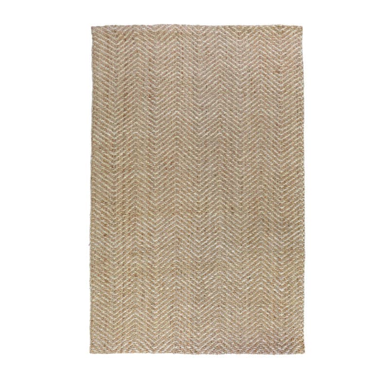 Zig Zag Natural/Bleach Rug - Thumbnail 2