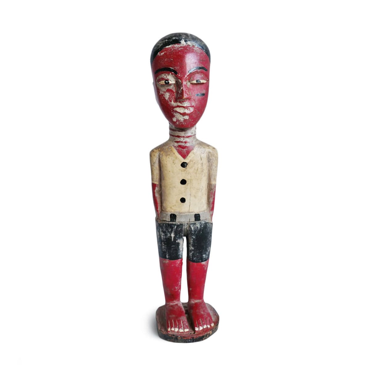Antique Ivory Coast Male Figure - Thumbnail 2