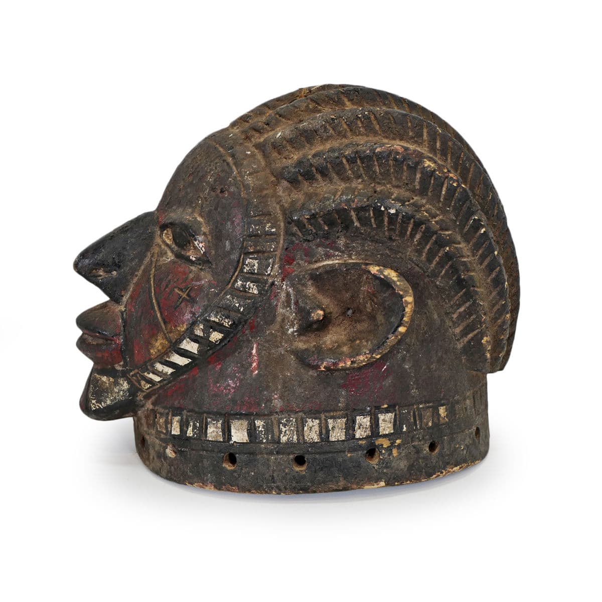 Yoruba Gelde Helmet Mask - Thumbnail 2
