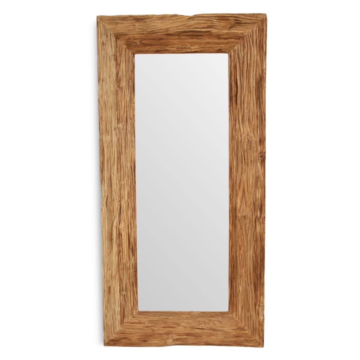 Reclaimed Teak Full Length Mirror - Thumbnail 2