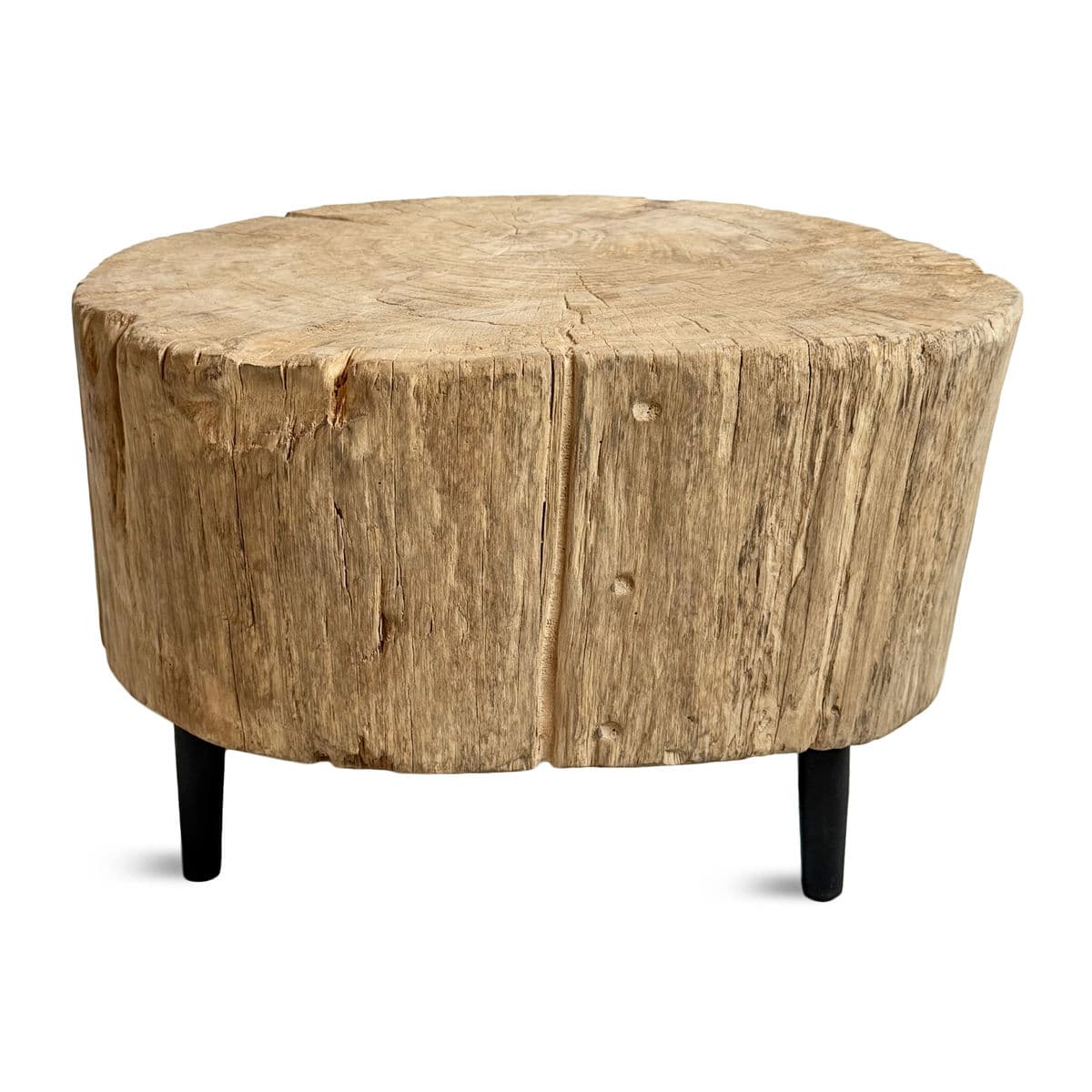 Organic Modern Raw Stump Low Table - Thumbnail 2