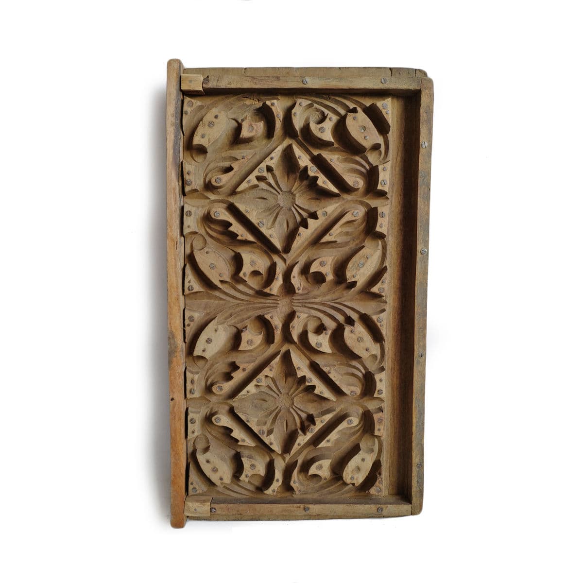 India Old Wood Print Panel - Thumbnail 2