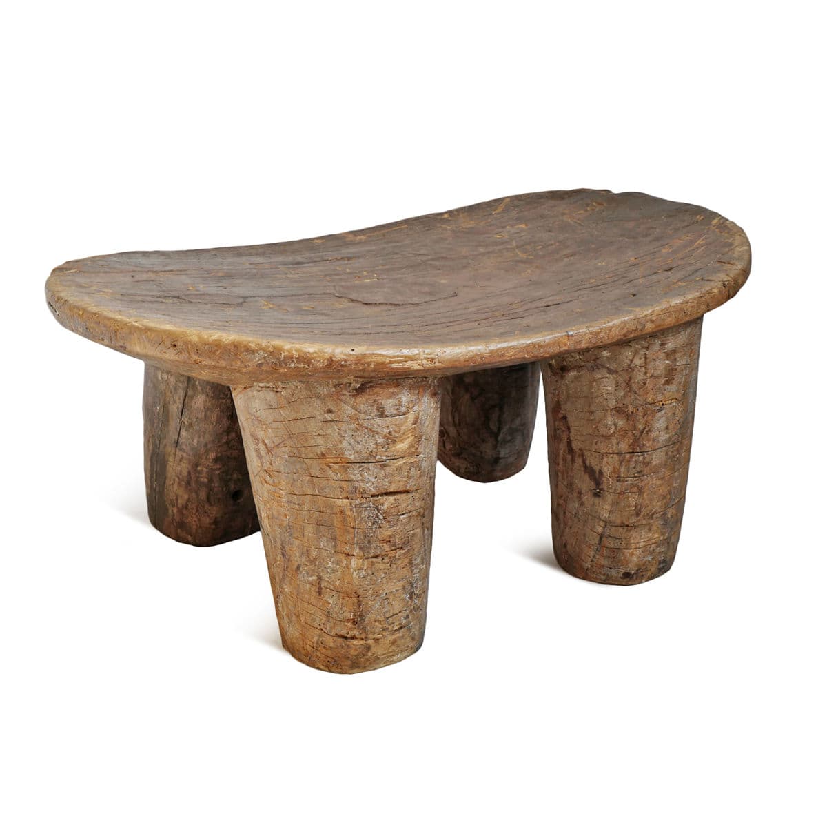Old Senufo Wood Stool - Thumbnail 2