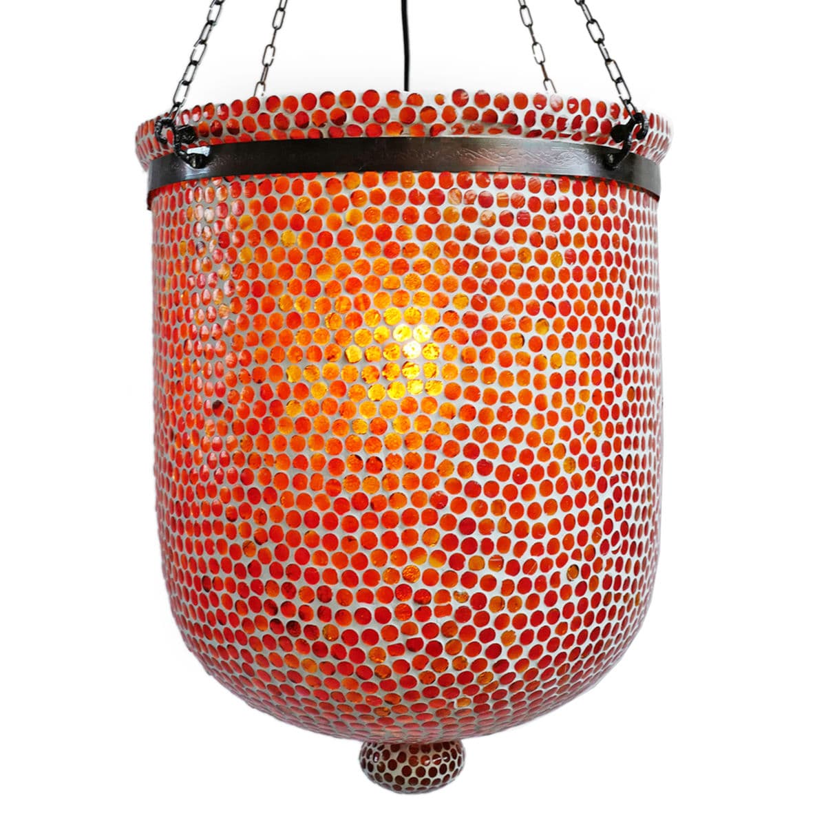 Mai Tai Mosaic Bucket Pendant Large - Thumbnail 2
