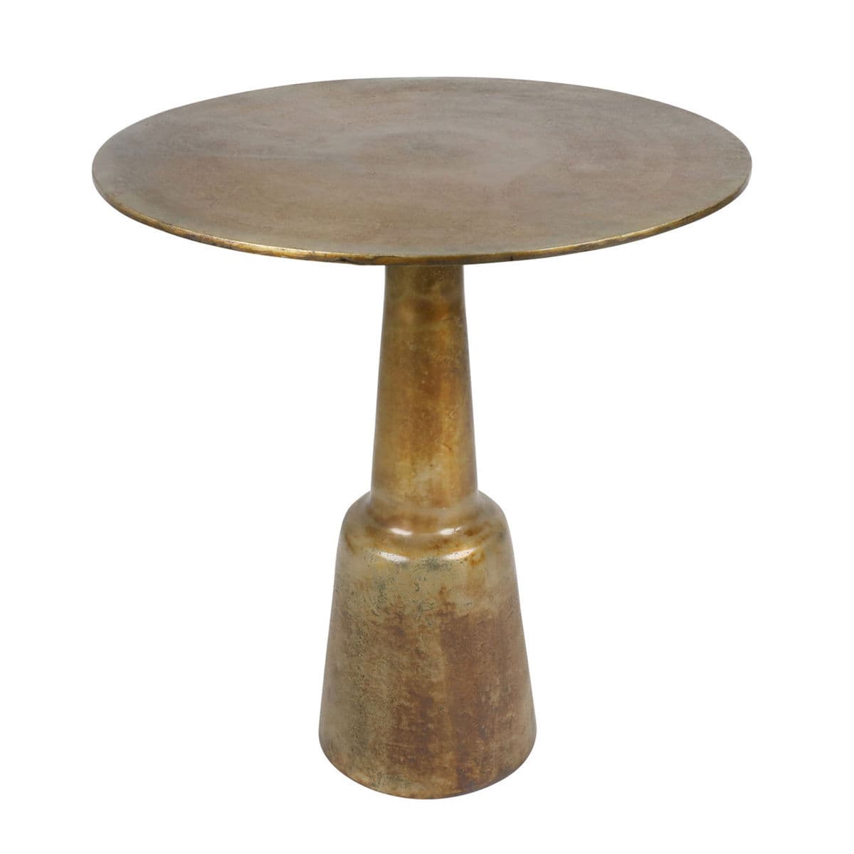 Brass Finish Round Counter Table - Thumbnail 2
