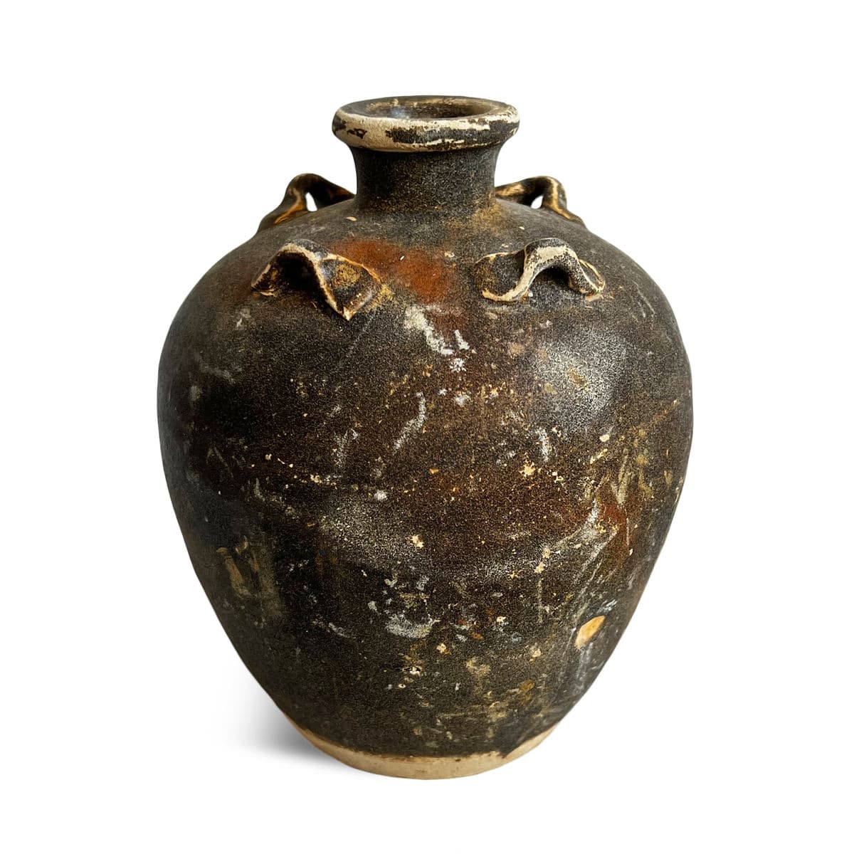 Antique Asian Earthware Pot - Thumbnail 2