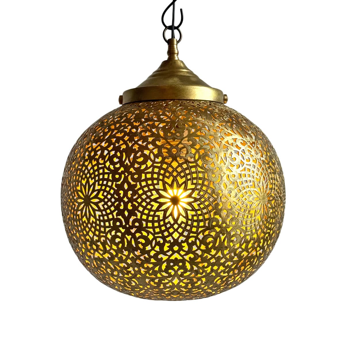 Brass Kora Medium Pendant Light - Thumbnail 2