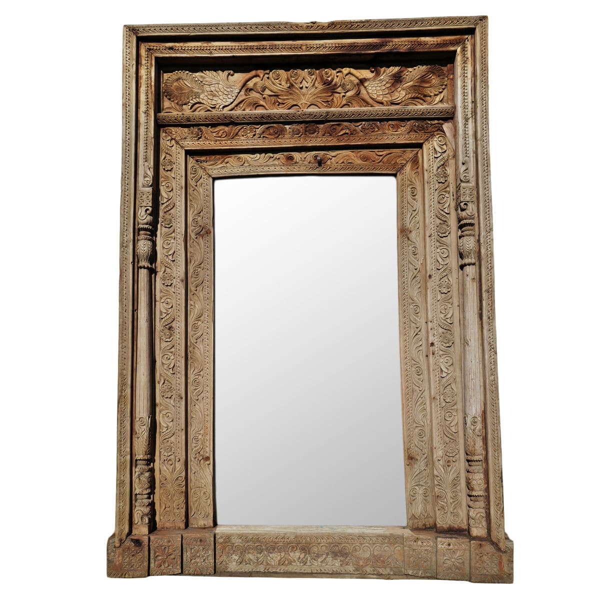 Antique India Doorway Mirror - Thumbnail 2