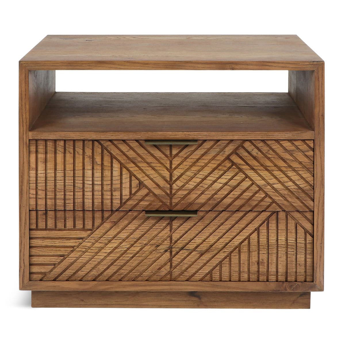 Lena 2-Drawer Nightstand - Thumbnail 2