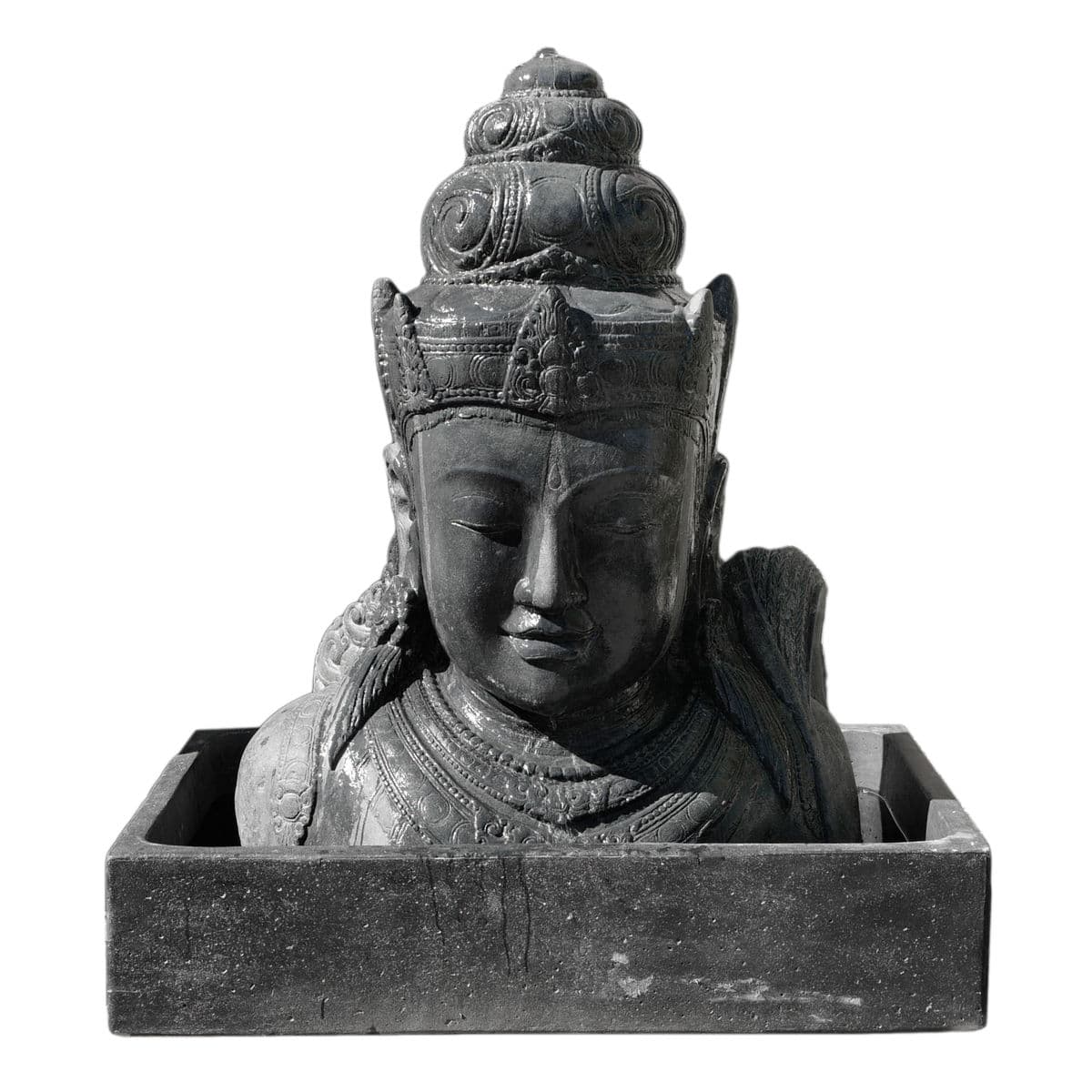 Siwa Bust Fountain - Thumbnail 2