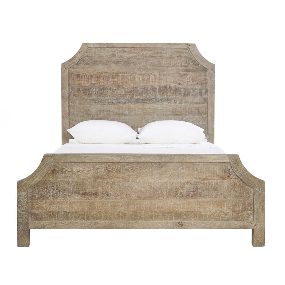 Dallas Salvaged Wood Cal King Bed - Thumbnail 2