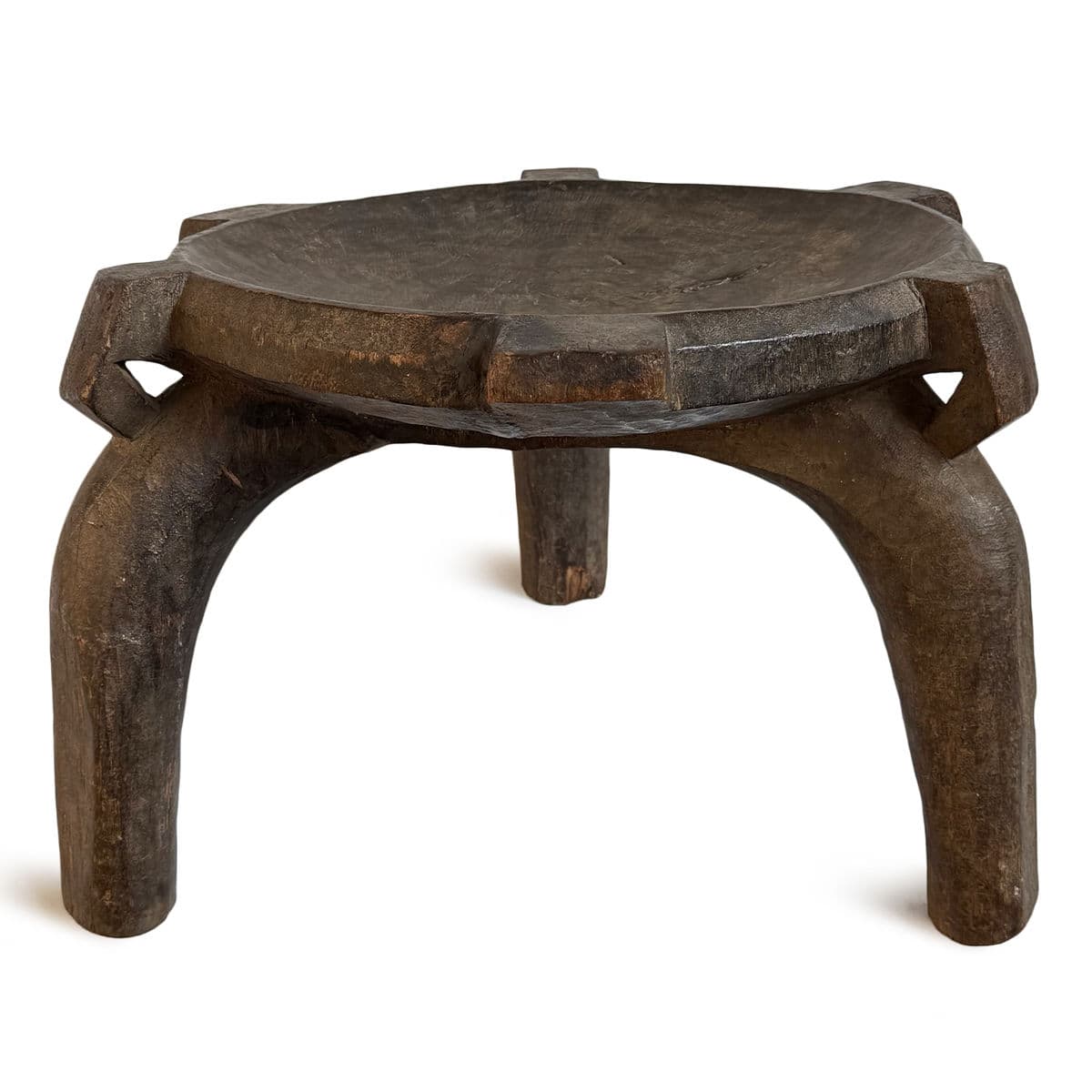 Vintage Tanzania Hehe Stool - Thumbnail 2