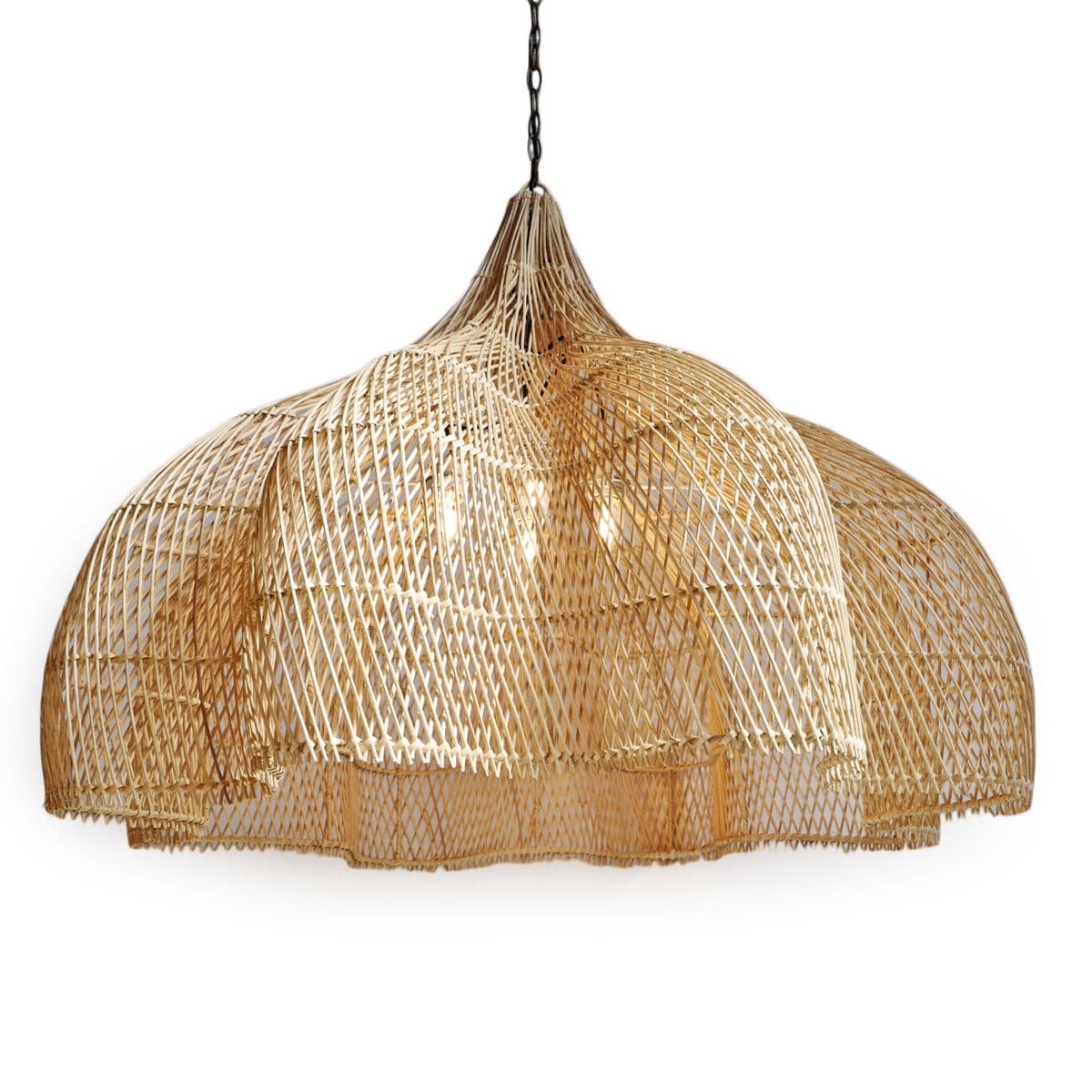 Matador Wicker Chandelier Large - Thumbnail 2