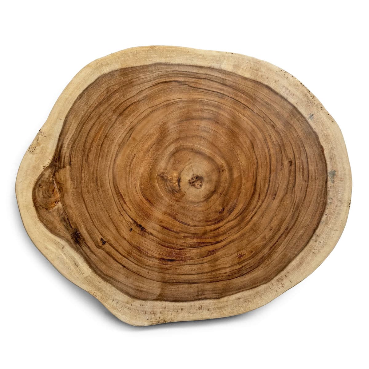 Natural Edge Round Acacia Slab - Thumbnail 2