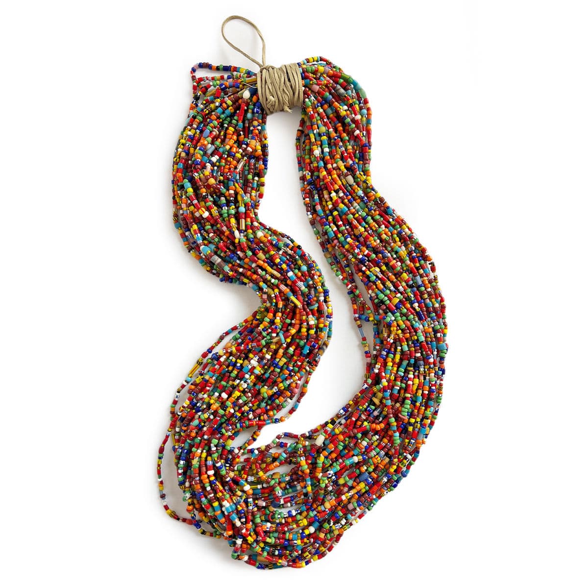 Vintage African Colorful Bead Bundle - Thumbnail 2