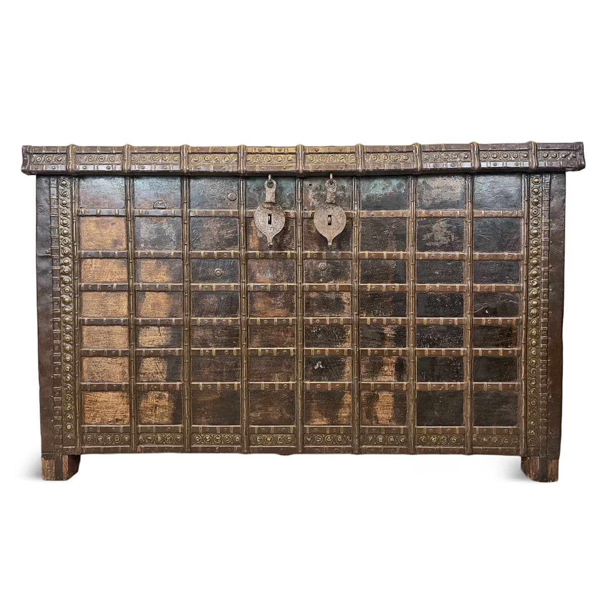 Antique India Dowry Trunk - Thumbnail 2