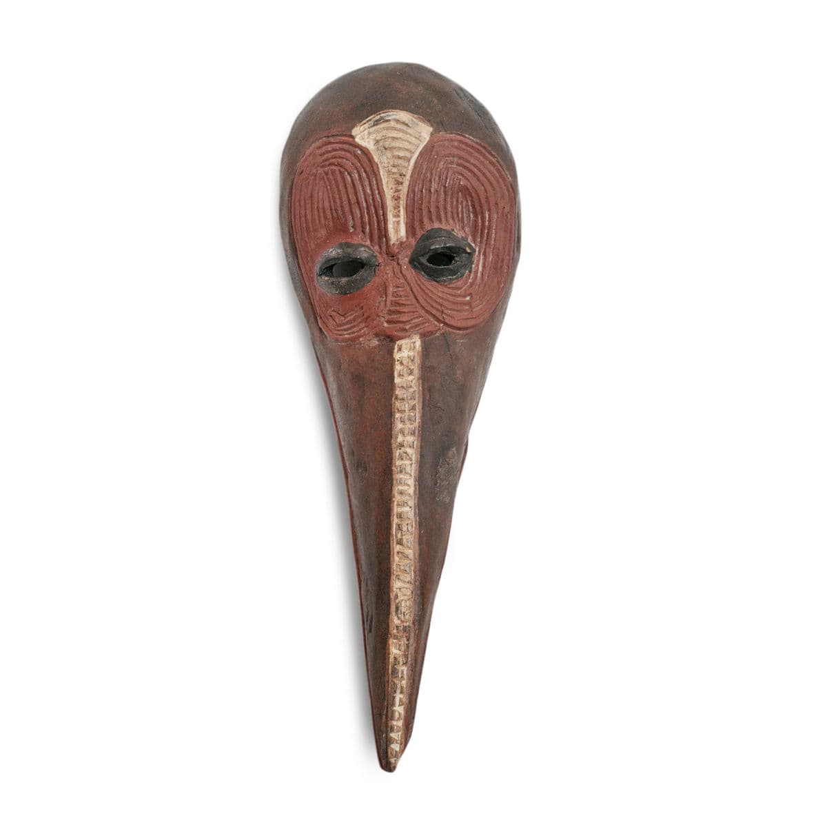 Vintage Baga Nimba Bird Mask - Thumbnail 2