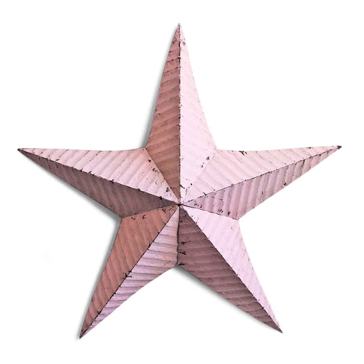 Pink Metal Barn Star Large - Thumbnail 2