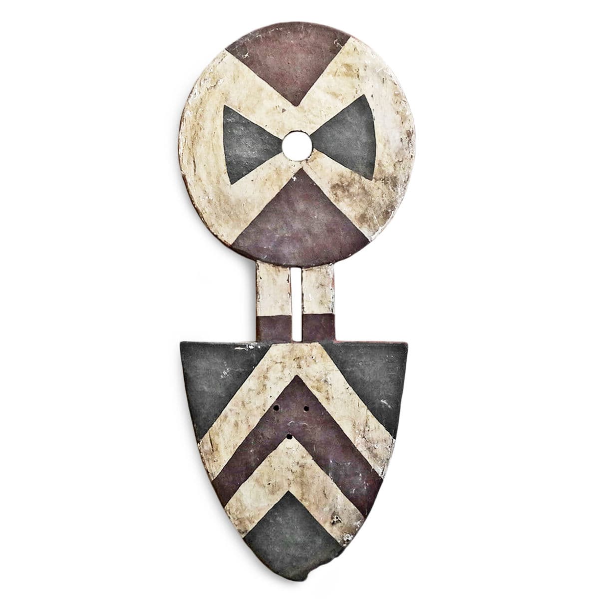 Vintage Nafana Bedu Plank Mask - Thumbnail 2