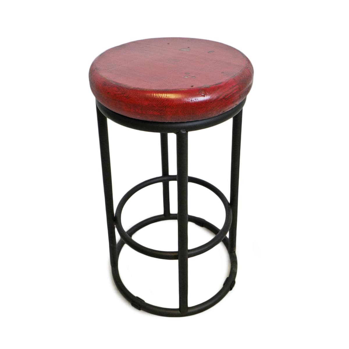 Color Pop Red Counter Stool - Thumbnail 2