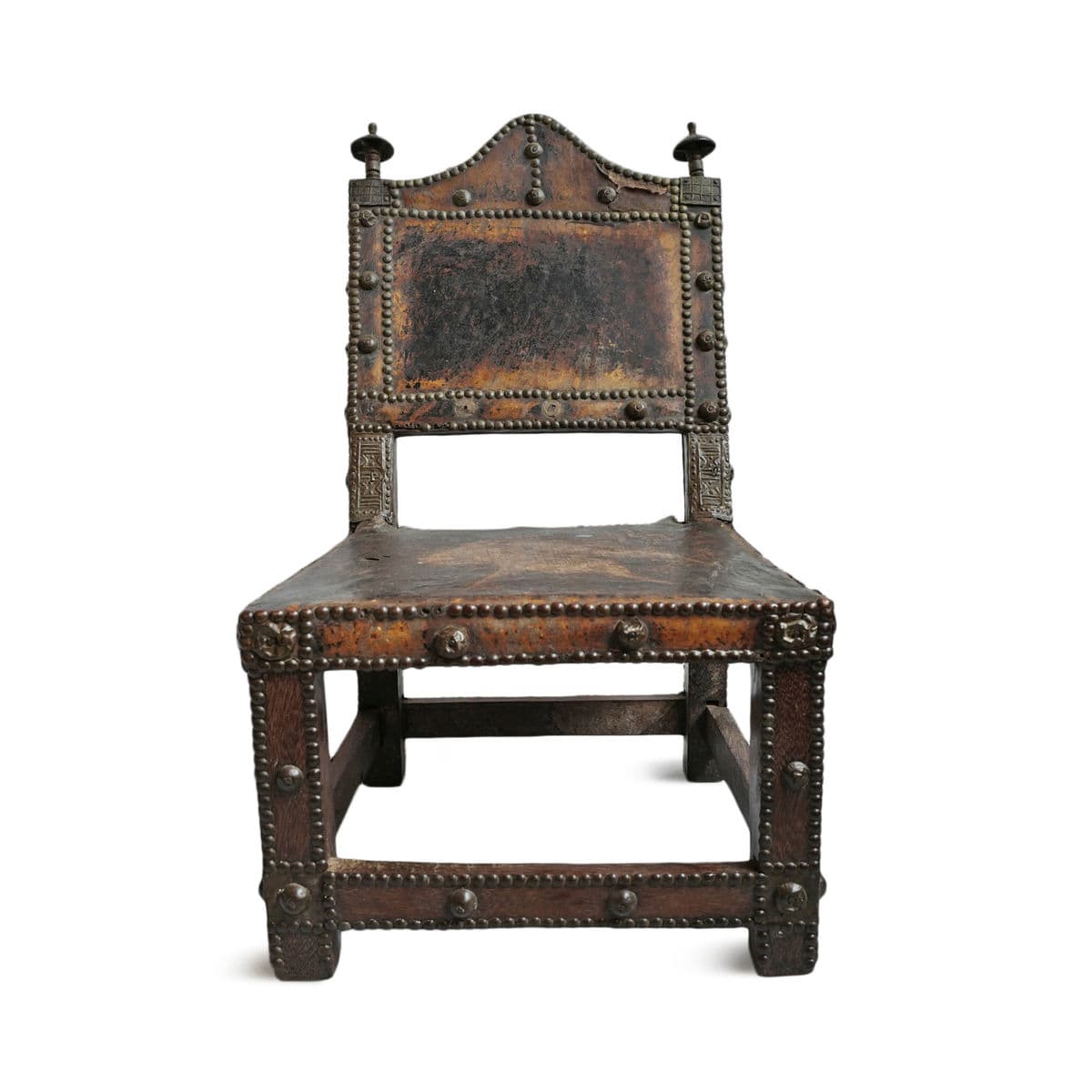 Antique Ashanti Asipim Chair - Thumbnail 2