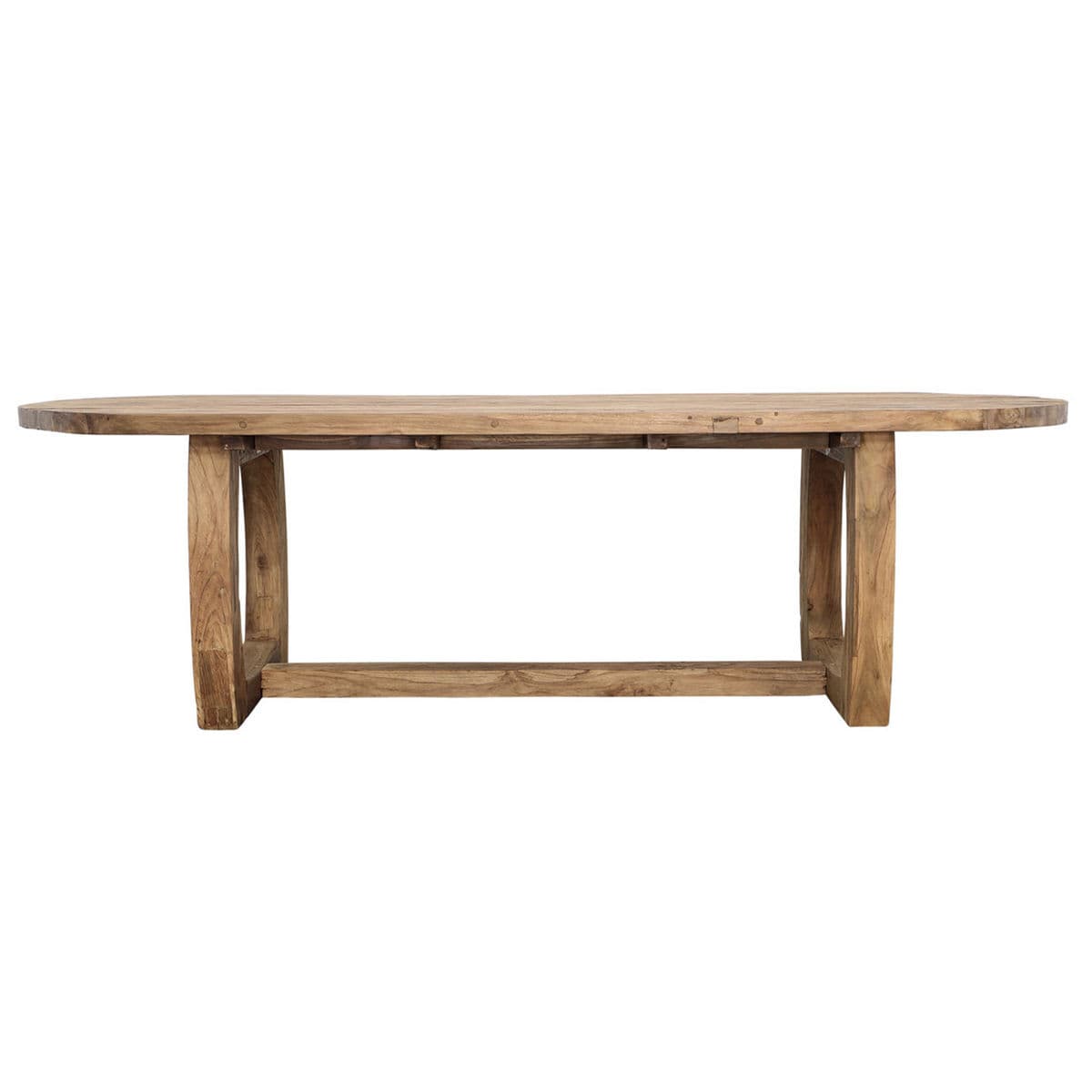 Harlo Salvaged Teak Outdoor Dining Table - Thumbnail 2