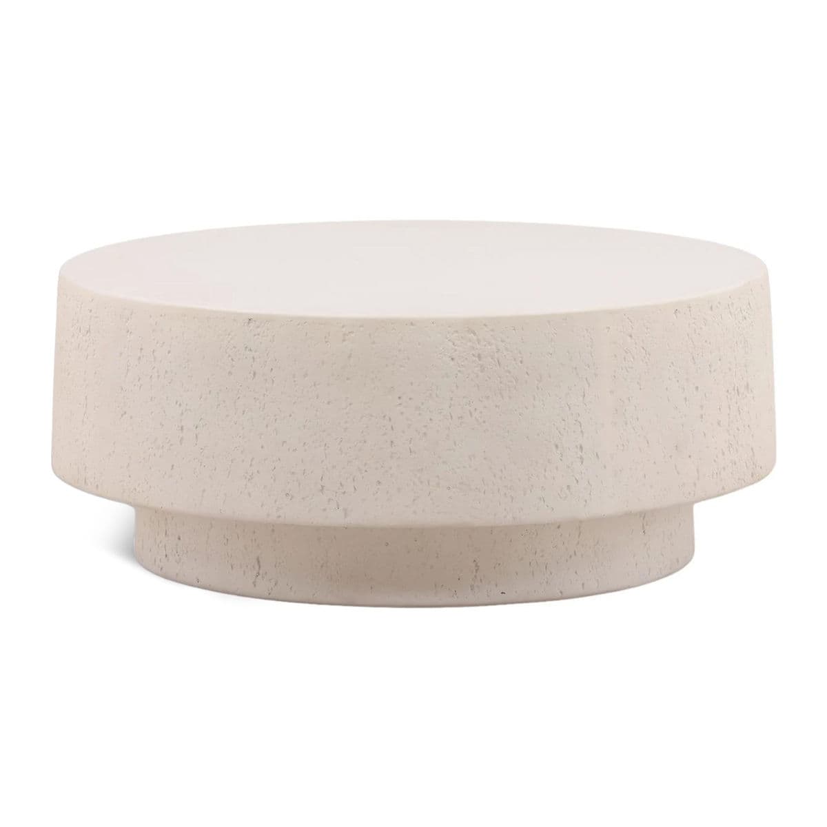 Calliope Modern White Coffee Table - Thumbnail 2