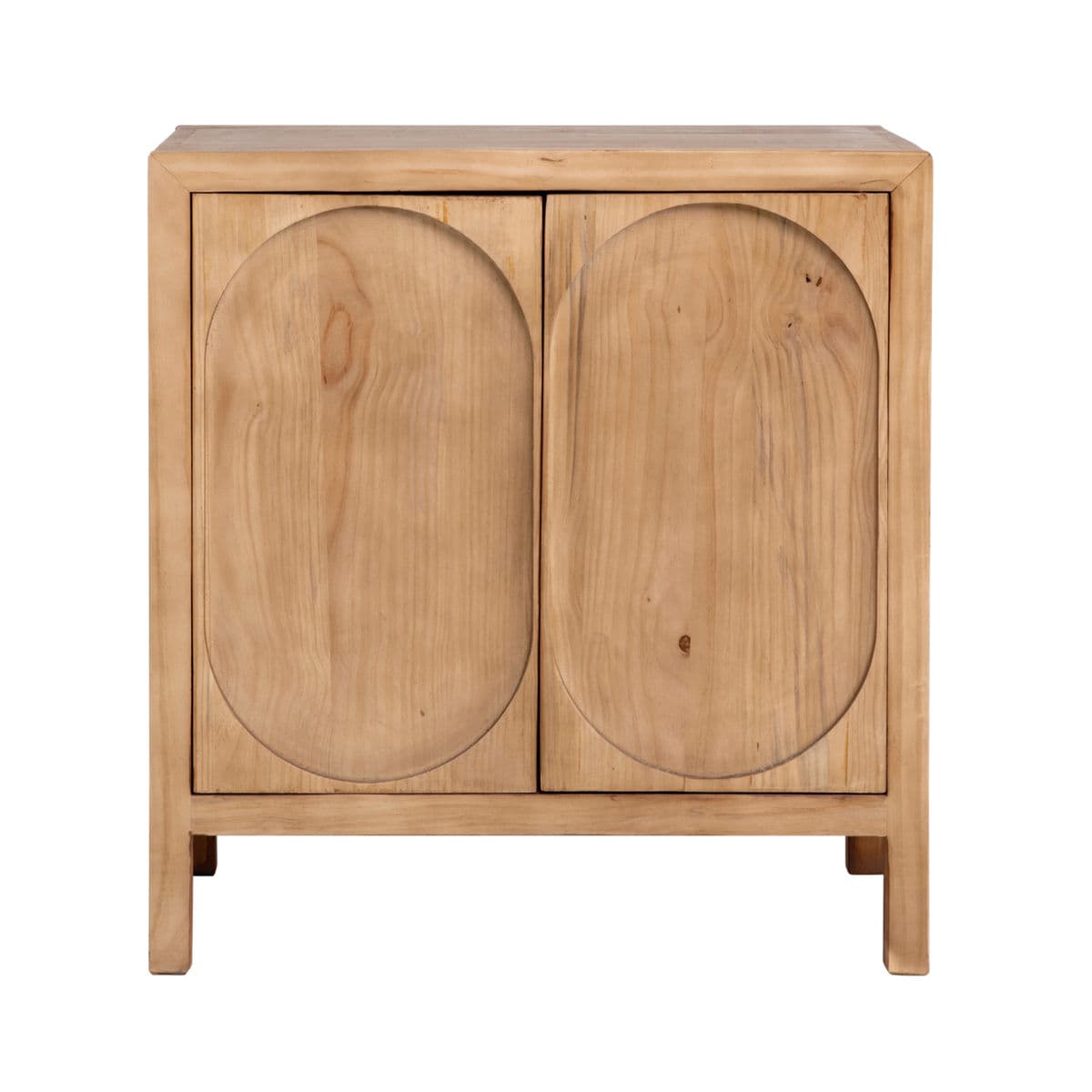 Raw Deco Oval Side Cabinet - Thumbnail 2