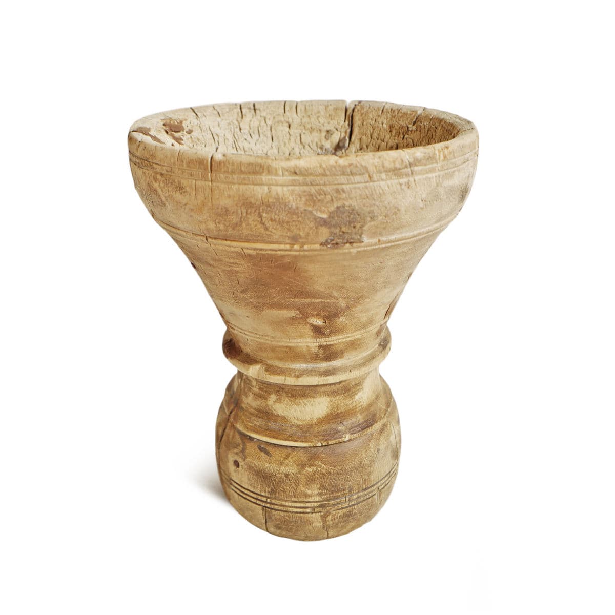 Old Wood India Mortar Cup - Thumbnail 2