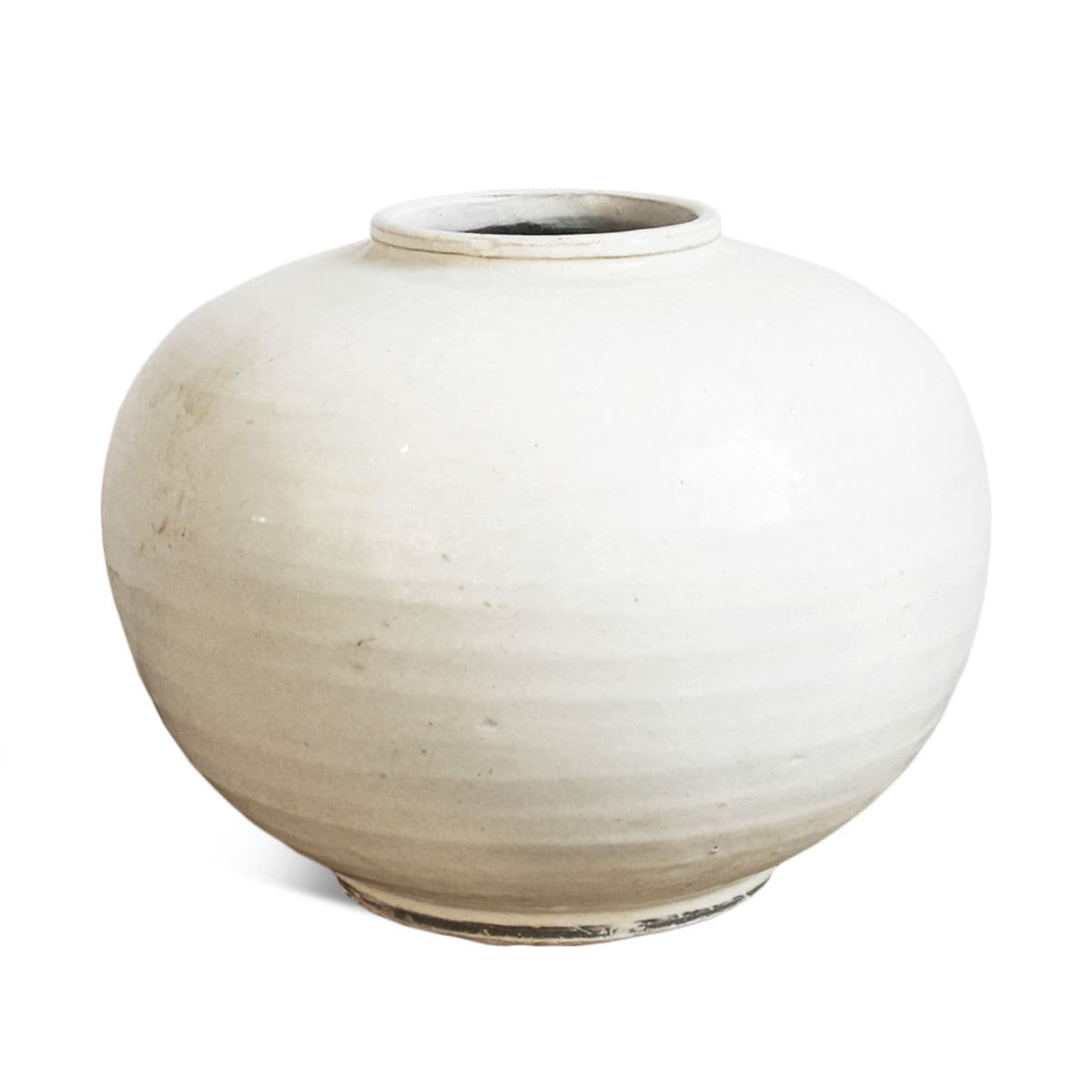 White Ceramic Milk Pottery - Thumbnail 2