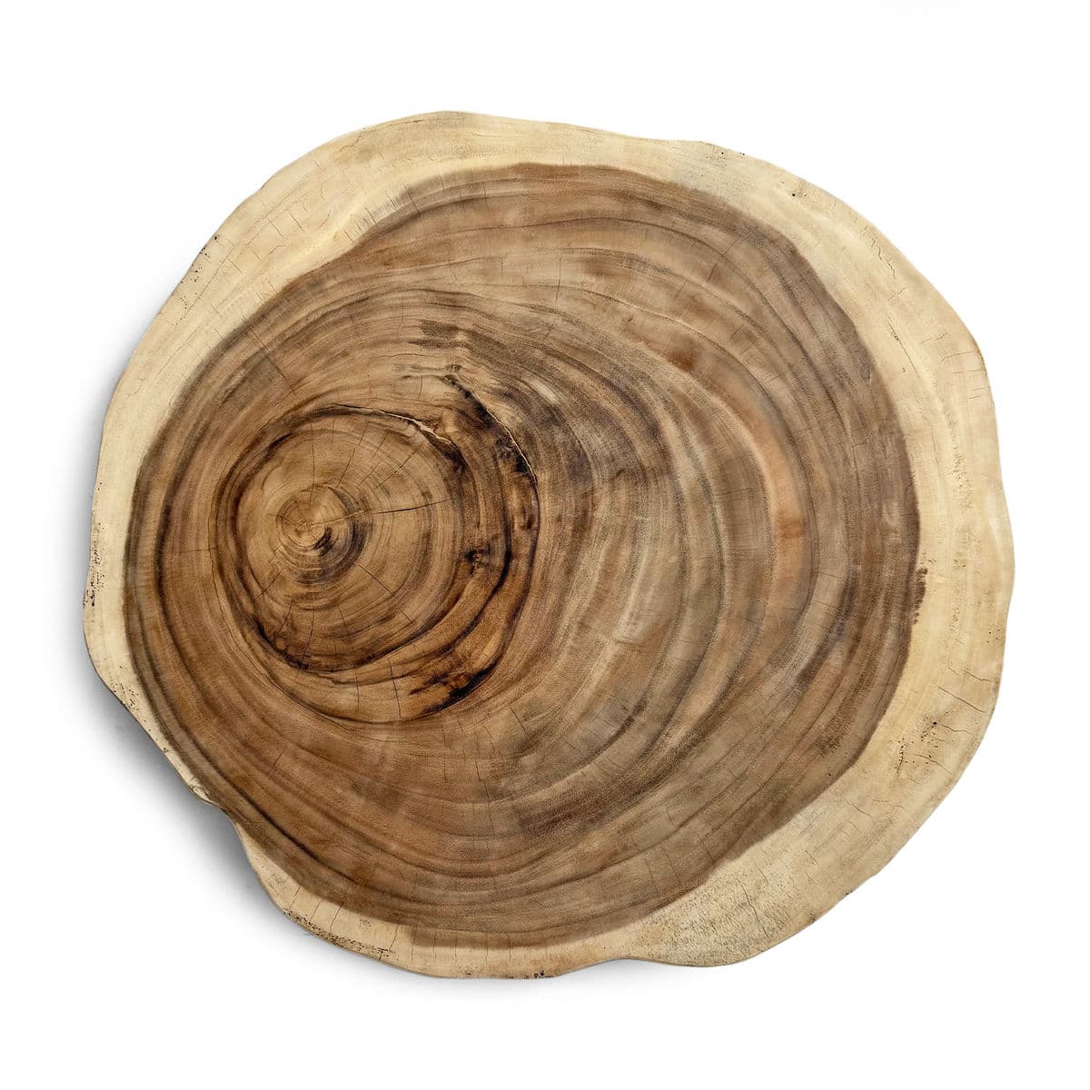 Natural Edge Round Acacia Slab - Thumbnail 2