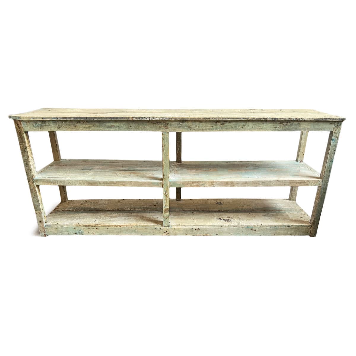 Salvaged Pastel Console Display Shelf - Thumbnail 2