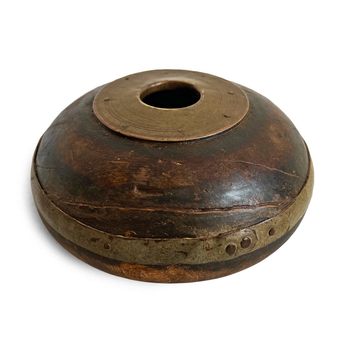 Antique India Tobacco Container - Thumbnail 2