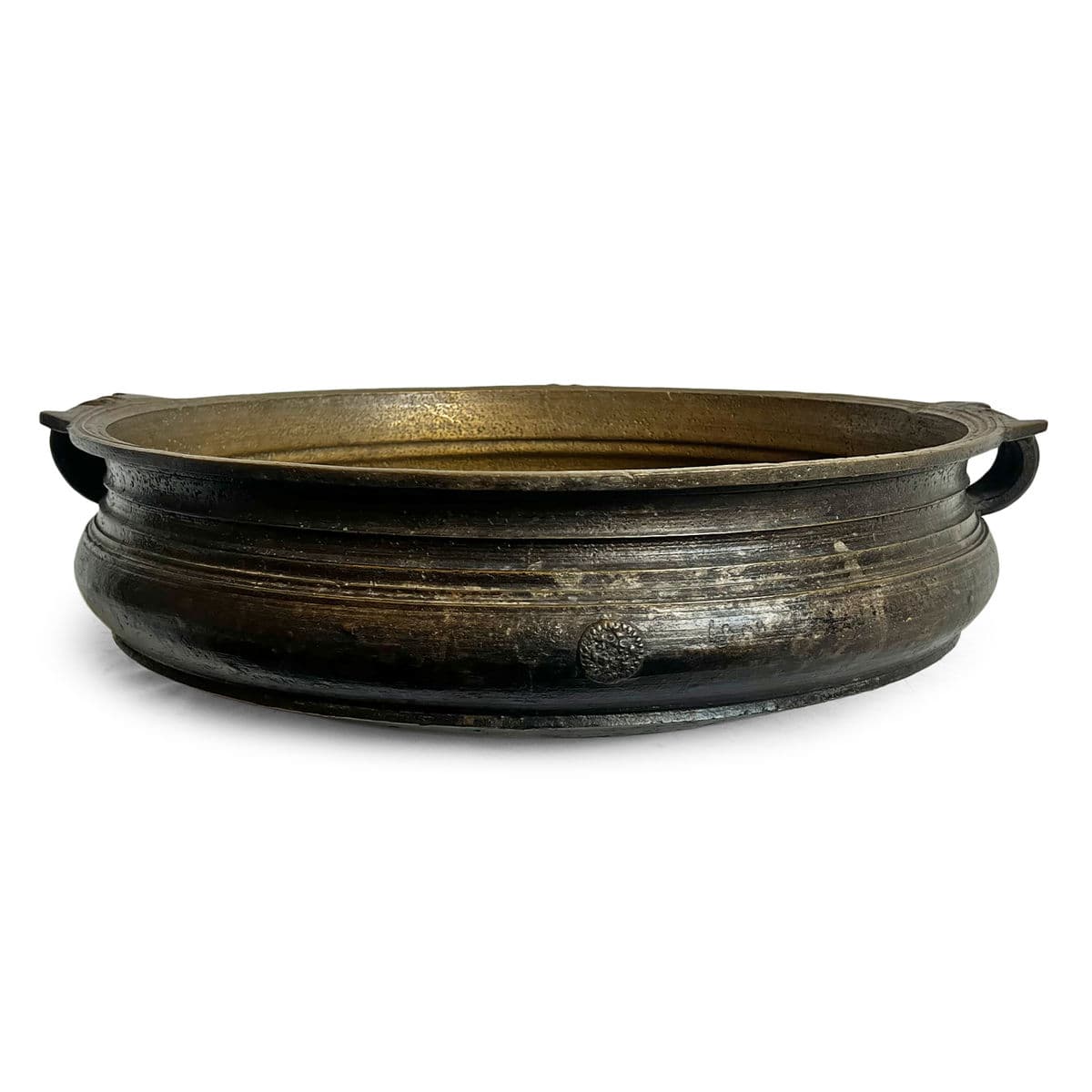 Antique Bronze Urli Bowl - Thumbnail 2