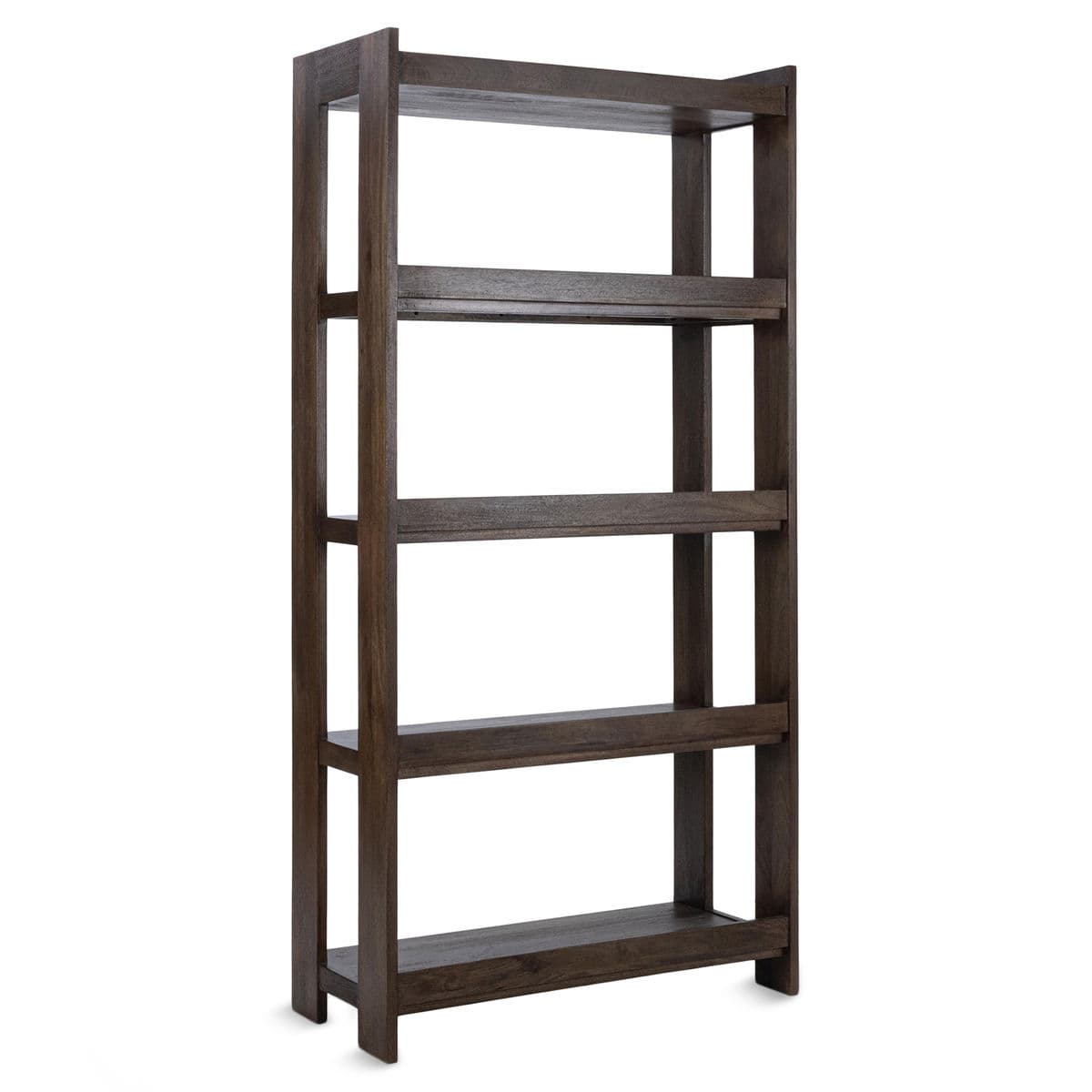 Espresso Wood Bookcase - Thumbnail 2