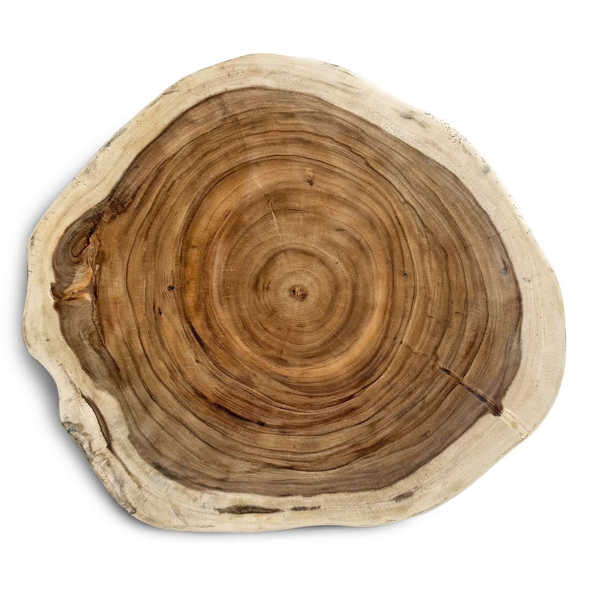 Natural Edge Round Acacia Slab - Thumbnail 2