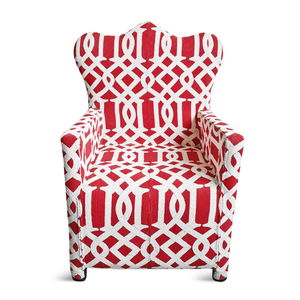 Yoruba Beaded Chair - Thumbnail 2