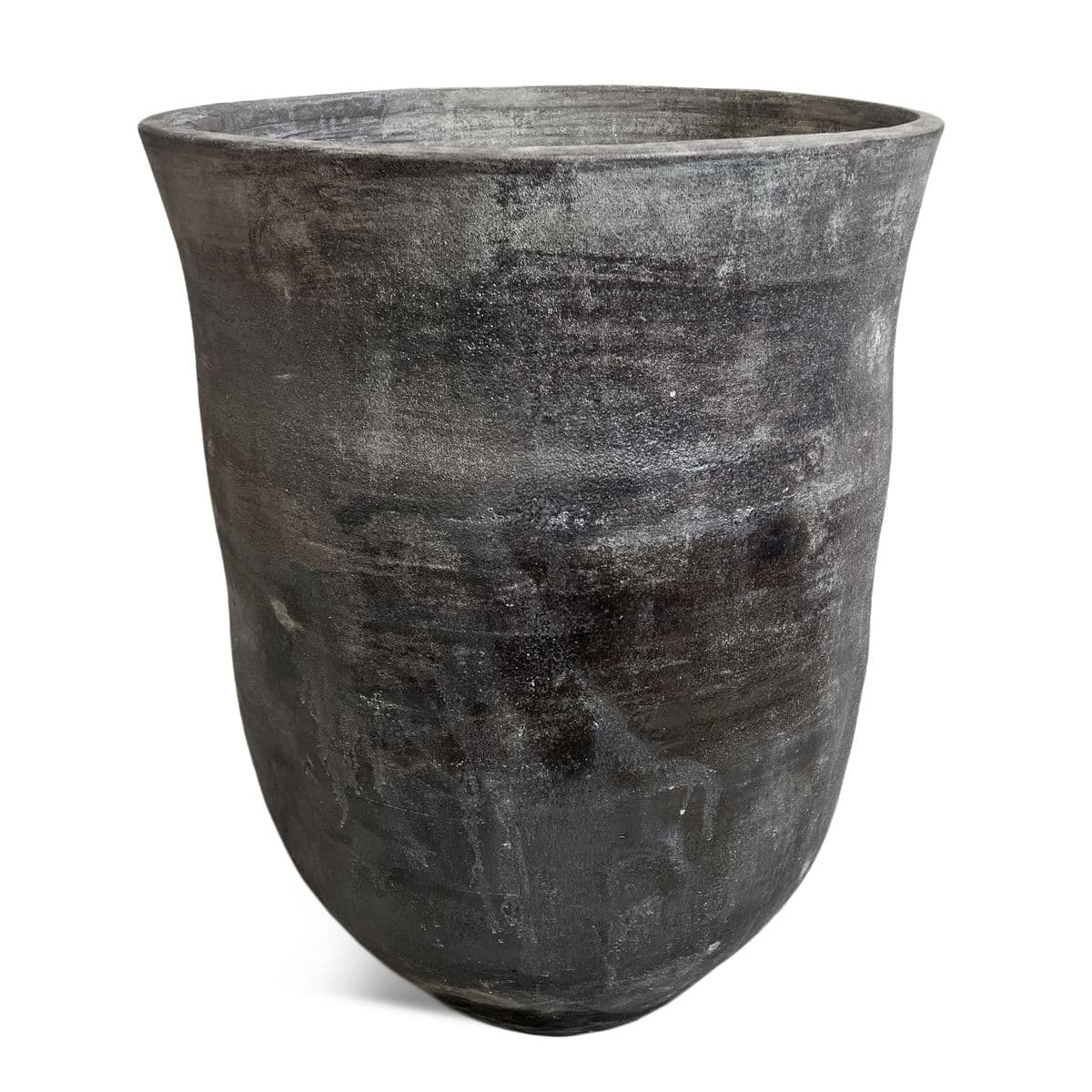 Sadie Black Earth Ware Pot - Thumbnail 2