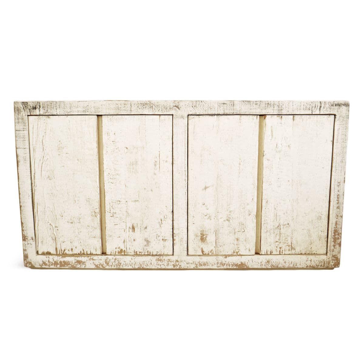 Vintage Aged Juhu White Sideboard - Thumbnail 2