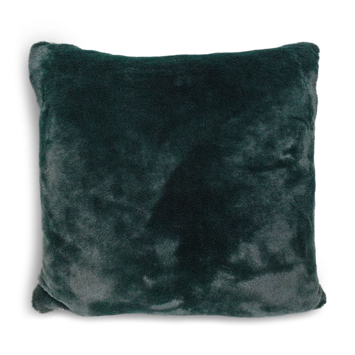 Green Forest Faux Fur Pillow 26" - Thumbnail 2