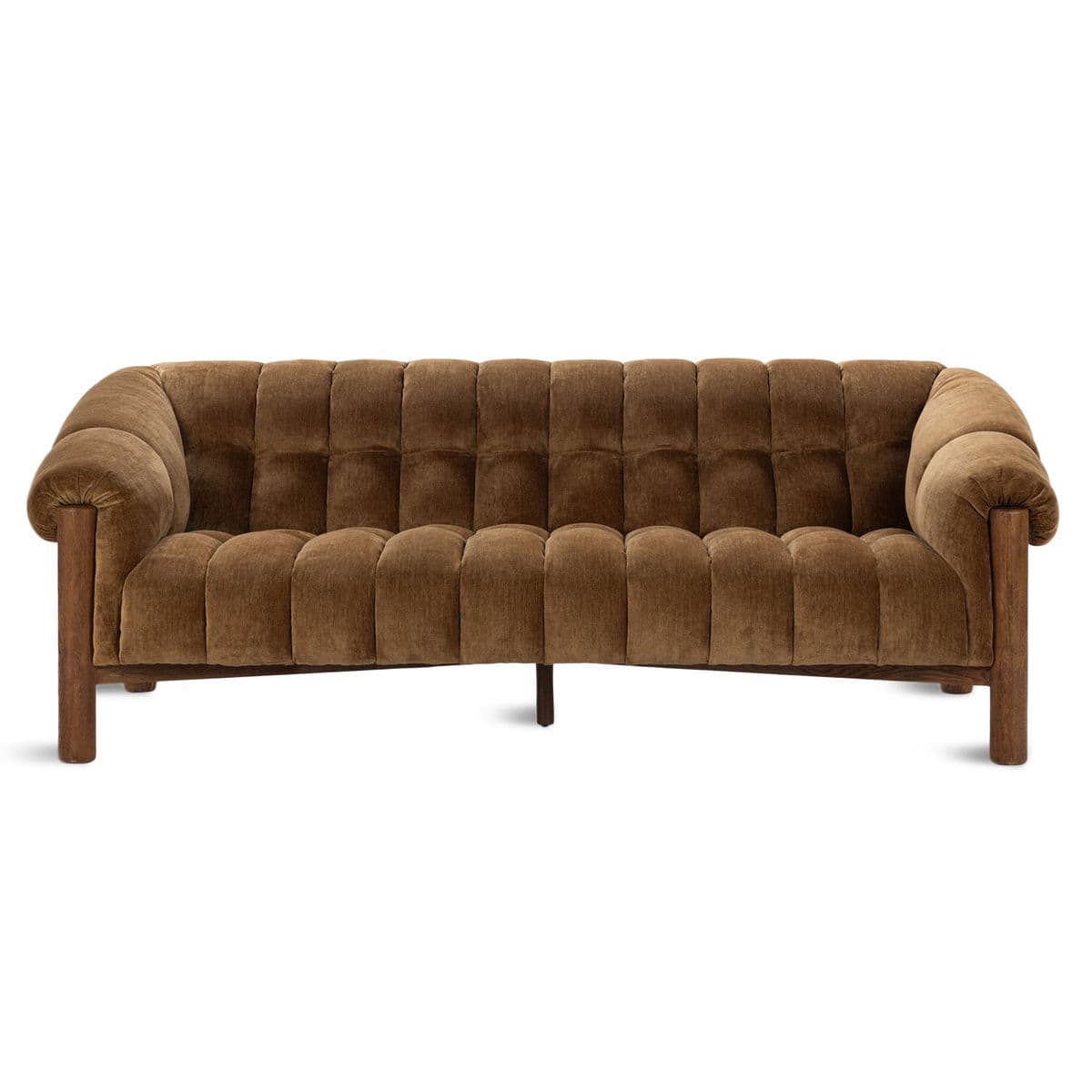 Isla Tufted Velvet Sofa - Thumbnail 2