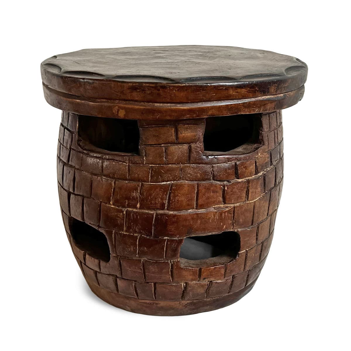 Vintage Brick Mali Stool - Thumbnail 2