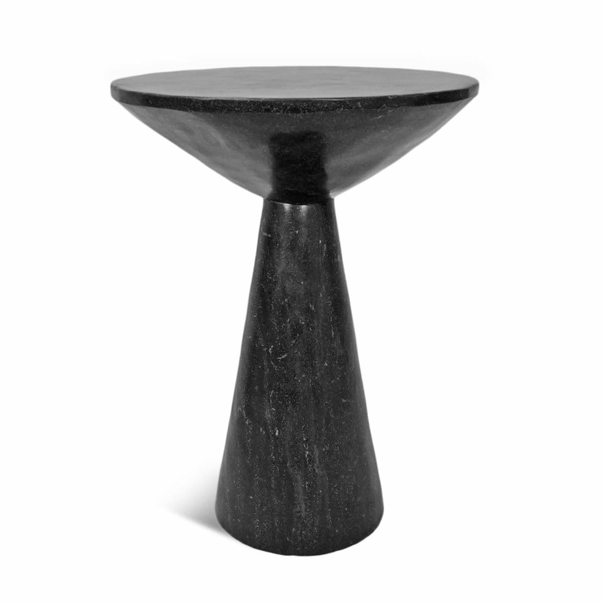 Charcoal Bluestone Cone Side Table Small - Thumbnail 2