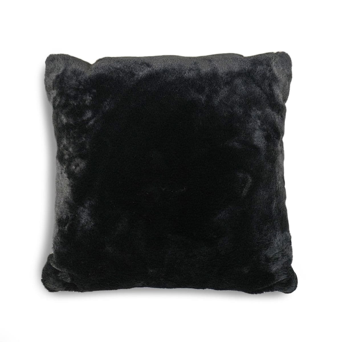 Black Bear Faux Fur Pillow - Thumbnail 2
