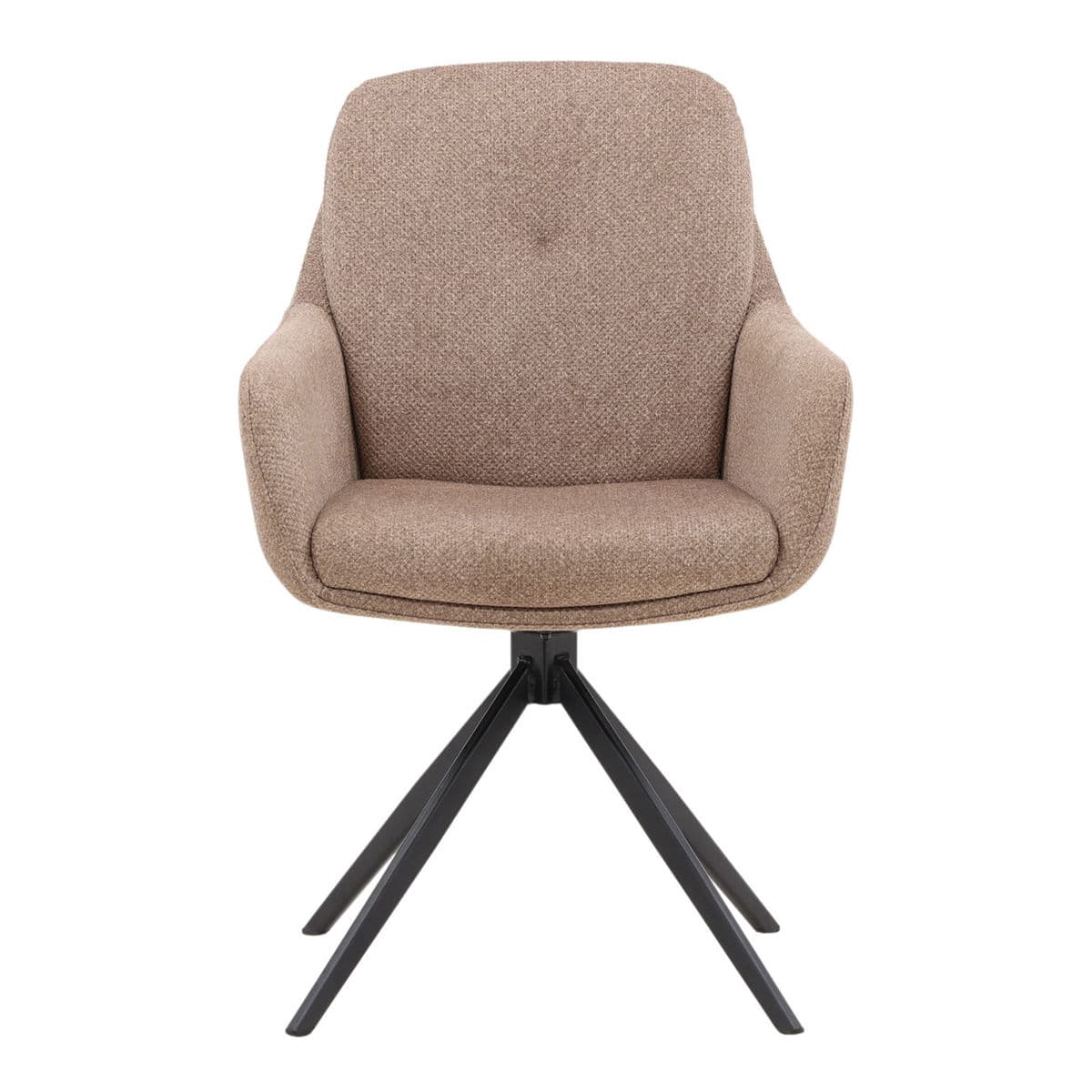 Ryan Upholstered Swivel Dining Chair - Thumbnail 2