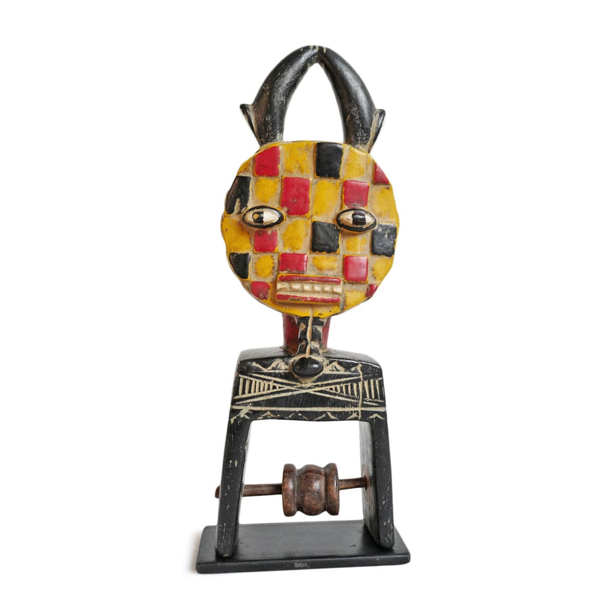 Vintage Baule Goli Heddle Pulley - Thumbnail 2