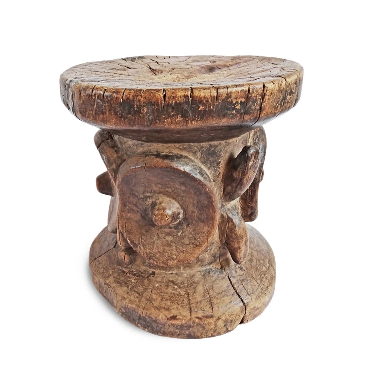 Antique Bembe Tribal Stool - Thumbnail 2